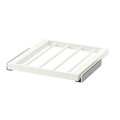 KOMPLEMENT Pull-out trouser hanger, white, 50x58 cm