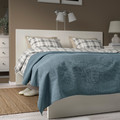 INDIRA Bedspread, dark grey-blue, 230x250 cm