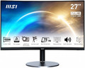 MSI 27" Curved Monitor Curved/VA/FHD/75Hz/4ms PRO MP272C