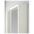 NISSEDAL Mirror, white, 65x150 cm