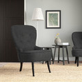 REMSTA Armchair, Gunnared dark grey