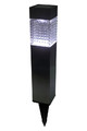 Solar Garden Lamp 20lm 5000K, steel