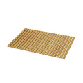 GoodHome Bathroom Bamboo Mat Caledon 50 x 70 cm, natural