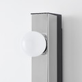 MUSIK Wall lamp, wired-in installation, chrome-plated