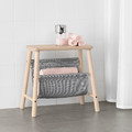 VILTO Storage stool, birch, 45 cm