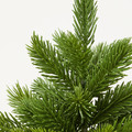 VINTERFINT Artificial potted plant, in/outdoor Christmas tree/green, 9 cm