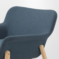 VEDBO Armchair, Gunnared blue