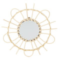 Decorative Mirrors Set of 3 Lipsi, rattan