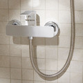 GoodHome Shower Mixer Tap Wicie, white