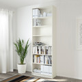 BILLY Bookcase with height extension unit, white, 80x40x237 cm