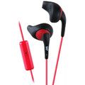 JVC Colourful In-ear Headphones "Gumy Sport" with Remote & Mic HA-ENR15, black