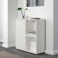 EKET Cabinet combination with feet, white, 70x35x72 cm