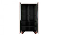 Display Cabinet Sonatia II 100cm, burgundy