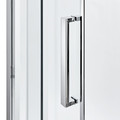 Cooke & Lewis Shower Enclosure Zilia 90x90x200cm, inox/transparent