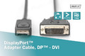 Digitus DisplayPort Cable 1080p 60Hz FHD Type DP / DVI-D (24 + 1) M / M 2m