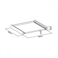 MacLean Connecting Frame Shelf for Washing Machine/Dryer MC-890