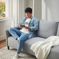 ANGERSBY 3-seat sofa, Knisa light grey