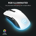 Trust Optical Wired Gaming Mouse GXT 922W YBAR RGB, white/black