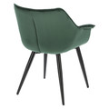 Upholstered Chair Lord, green