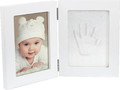 Dooky Gift Set Handprint Double Frame White and Memory Box