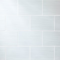 GoodHome Glazed Tile Salerna 25 x 36 cm, white, 1.35 m2