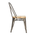 Chair Paris Wood, metallic, pine natural