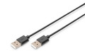 Digitus USB 2.0 Connection Cables, 1m, black