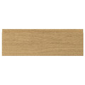 VOXTORP Drawer front, oak effect, 60x20 cm