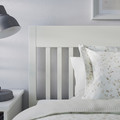 IDANÄS Bed frame, white, Leirsund, 160x200 cm