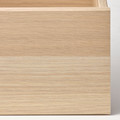 KOMPLEMENT Drawer, white stained oak effect, 75x58 cm