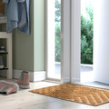 VÄGRÄCKE Door mat, natural colour/beige, 40x60 cm