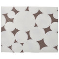 VÅRKLYNNE Place mat, patterned black/white, 36x29 cm