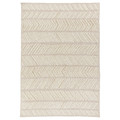 LOKALGATA Rug, flatwoven, beige, 170x240 cm