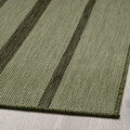 KANTSTOLPE Rug flatwoven, in/outdoor, green, 160x230 cm