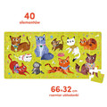 CzuCzu Children's Puzzle Miau Cats 40pcs 3+