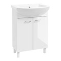 Deftrans Cabinet with Wash-Basin Sat 60 cm, white