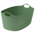 TORKIS Flexi laundry basket, in-/outdoor, green, 35 l