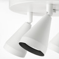 NÄVLINGE Ceiling spotlight with 3 spots, white