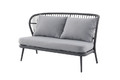 GoodHome Garden Furniture Set Apolima, grey