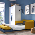 FRIDHULT Sofa-bed, Skiftebo yellow, 119 cm