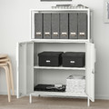 TROTTEN Cabinet with doors, white, 70x110 cm