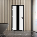 Internal Door, Undercut, Fortia Exmoor 80, left, premium white