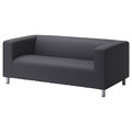 KLIPPAN Two-seat sofa, Vissle gray