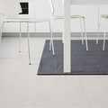 MORUM Rug flatwoven, in/outdoor, in/outdoor dark grey, 200x300 cm