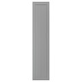 GULLABERG Door with hinges, grey, 50x229 cm