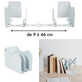 Expandable Bookends, white