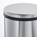 SNÖRPA Pedal bin, stainless steel, 5 l