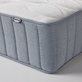 VÅGSTRANDA Pocket sprung mattress, medium firm, light blue, 140x200 cm