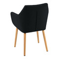 Upholstered Chair Nora, anthracite