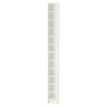 GNEDBY Shelving unit, white, 202 cm